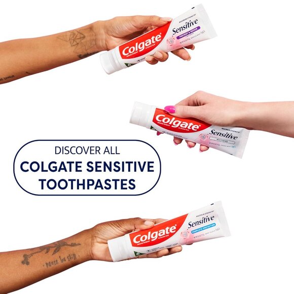 Whitening Toothpaste for Sensitive Teeth, Enamel Repair and Cavity Protection, F - Picture 8 of 8